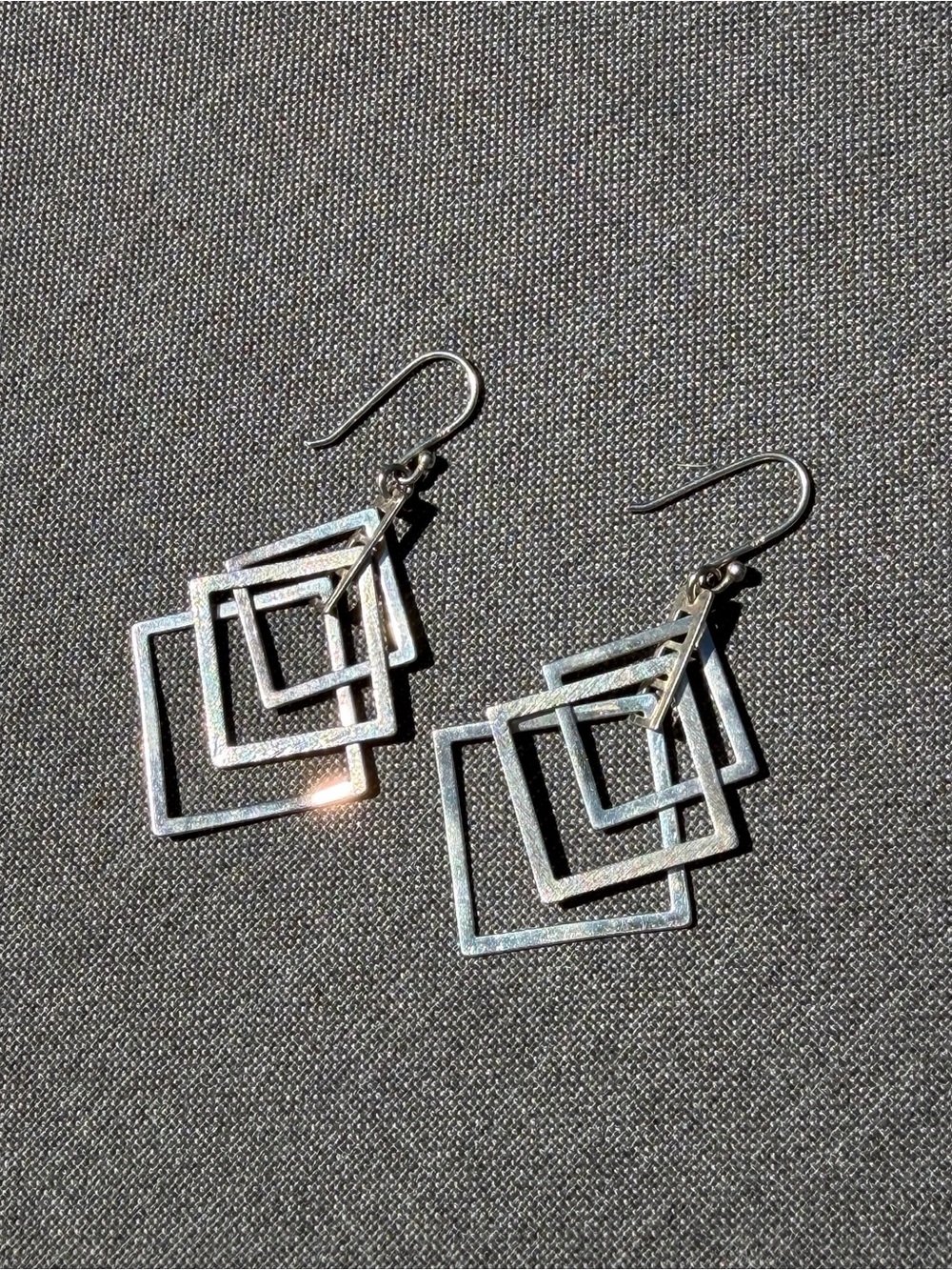 Geometric shape earrings